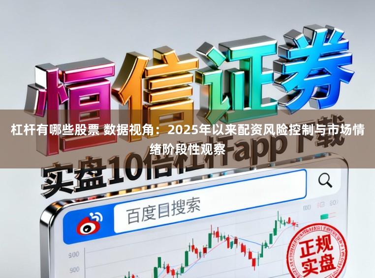 杠杆有哪些股票 数据视角：2025年以来配资风险控制与市场情绪阶段性观察